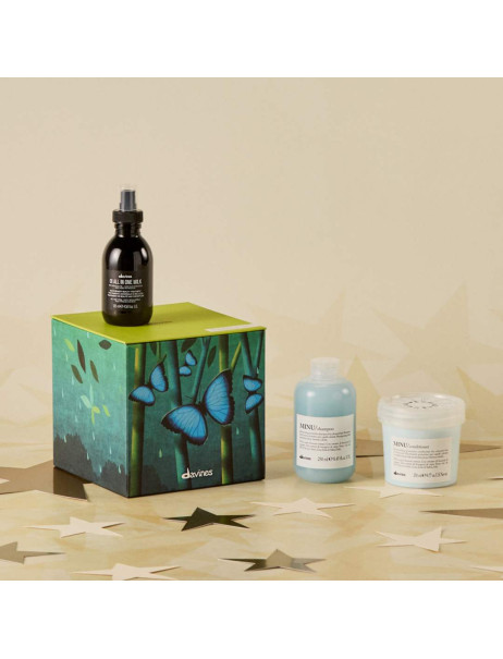 Davines MINU Box Magical Rainforest Kit Подарунковий набір Для фарбованого волосся