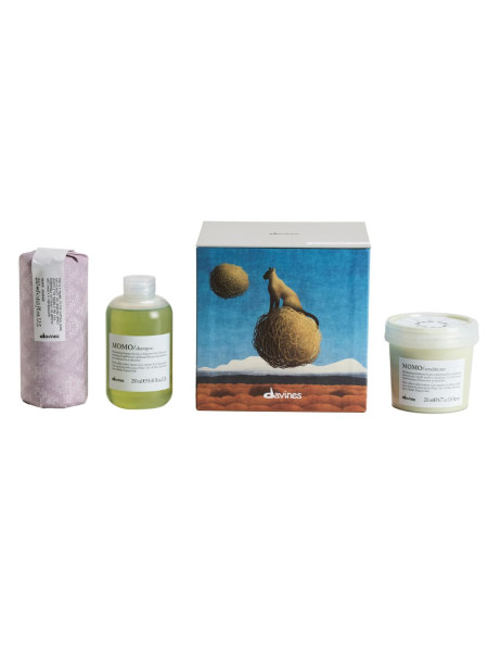 Davines MOMO Box Enchanting Prairie Kit Для сухого або зневодненого волосся