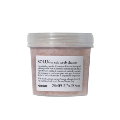 Davines SOLU Sea Salt Scrub Cleanser Очищаюча паста-скраб з морською сіллю