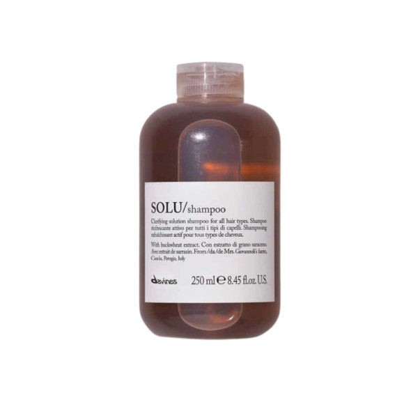 Davines SOLU Shampoo Шампунь для глибокого очищення волосся і шкіри голови