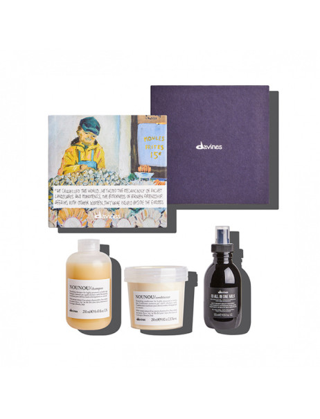 Davines NOUNOU Box «The idealist and the illuminated» Набір для сухого та пошкодженого волосся