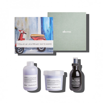 Davines Love Smoth Box «The passionate and the brave» Набор для вьющихся непослушных волос