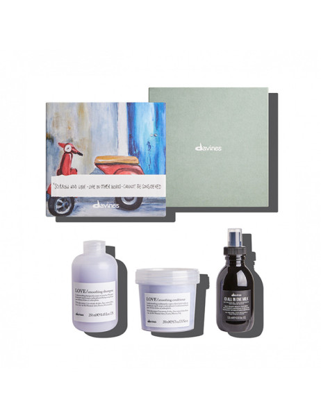Davines Love Smoth Box «The passionate and the brave» Набір для кучерявого неслухняного волосся