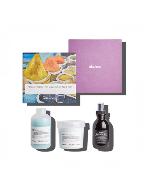 Davines MINU Box «The visionary» Набір для фарбованого волосся