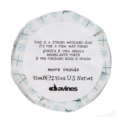 Davines More Inside Strong Moulding Clay Моделююча глина для стійкого матового фінішу
