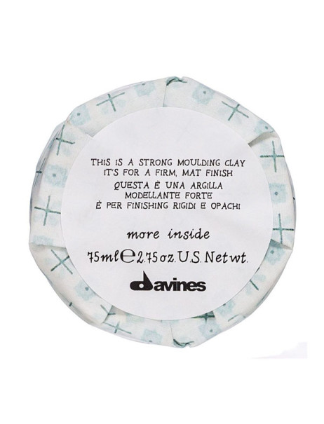 Davines More Inside Strong Moulding Clay Моделирующая глина для стойкого матового финиша