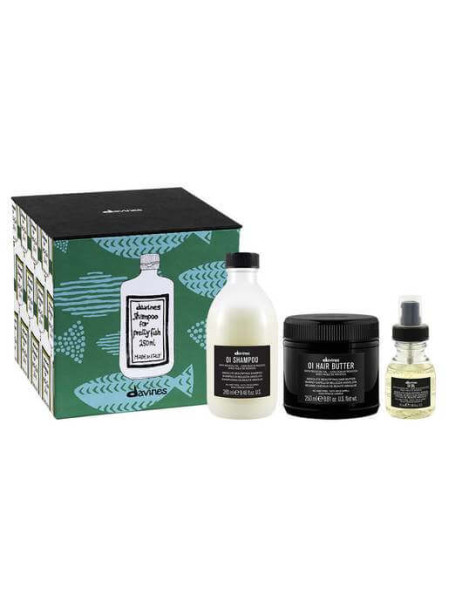 Davines OI Box «Pretty Fish» Подарунковий набір для всіх типів волосся