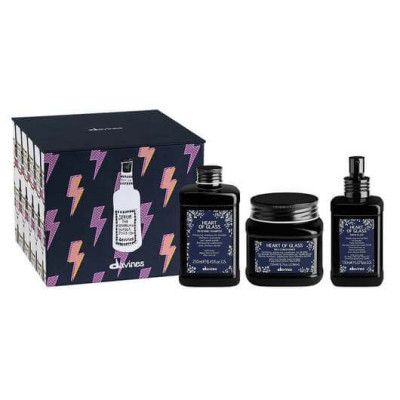 Davines Heart Of Glass Box «Sparkling Thunder Bolts» Подарочный набор для блондинок