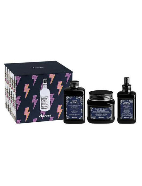 Davines Heart Of Glass Box «Sparkling Thunder Bolts» Подарунковий набір для блондинок