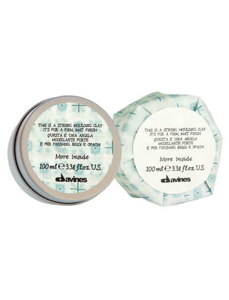 Davines More Inside Strong Clay Моделирующая глина для матового финиша