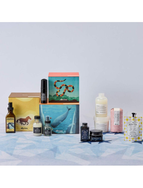 Davines OI MINI Discovery Box The Elegant Tropic Forest Kit Подарунковий набір Для всіх типів волосся