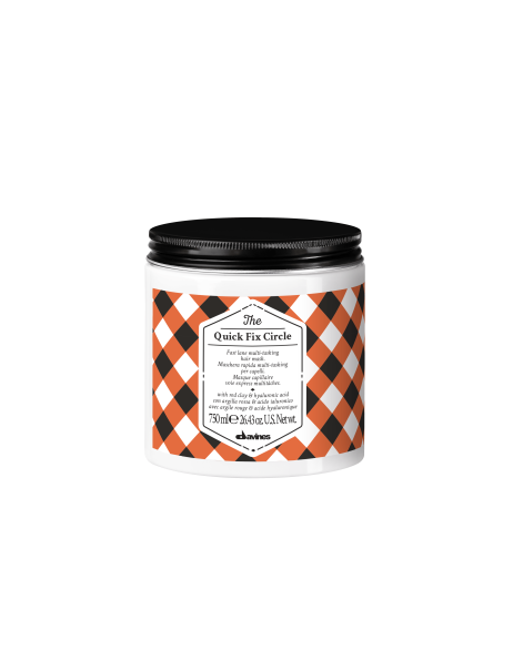 Davines The Quick Fix Circle Маска для миттєвого зволоження і розгладження структури волосся