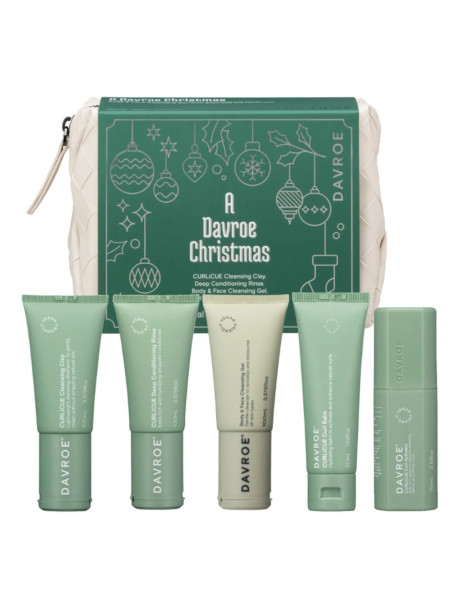 Davroe Christmas Curlicue Travel Pack Різдвяний тревел набір для кучерів