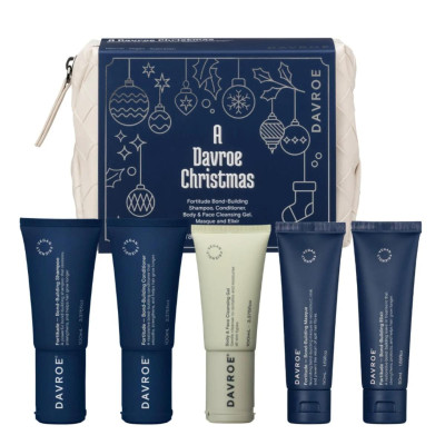 Davroe Christmas Fortitude Travel Pack Різдвяний тревел набір для зміцнення волосся