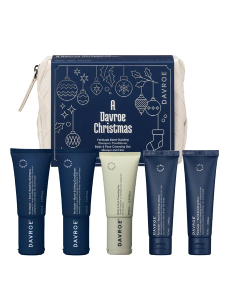 Davroe Christmas Fortitude Travel Pack Рождественский тревел набор для укрепления волос