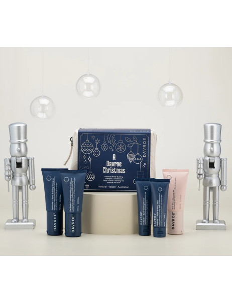 Davroe Christmas Fortitude Travel Pack Рождественский тревел набор для укрепления волос