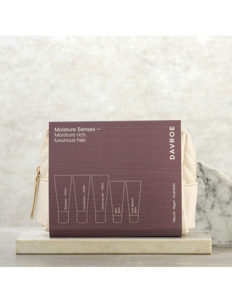 Davroe Christmas Moisture Senses Travel Pack Рождественский тревел набор для увлажнения волос