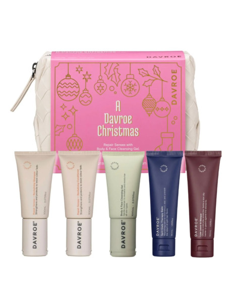 Davroe Christmas Repair Senses Travel Pack Рождественский тревел набор для восстановления волос