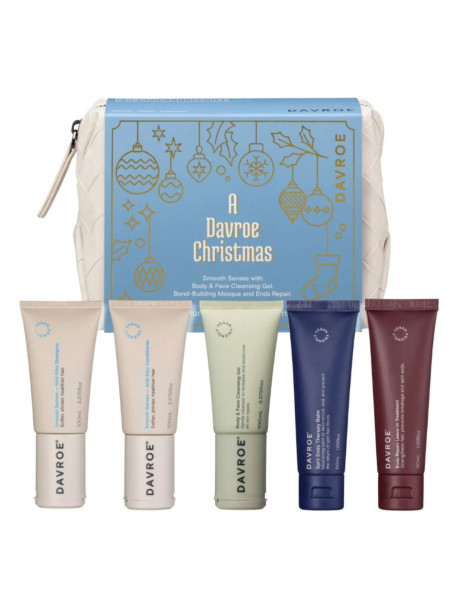 Davroe Christmas Smooth Senses Travel Pack Рождественский тревел набор для гладкости волос