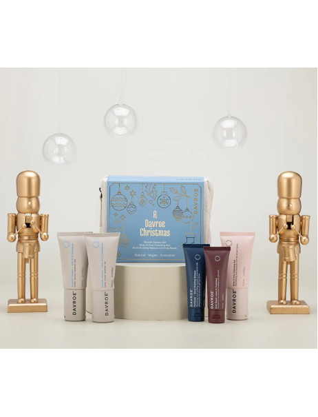 Davroe Christmas Smooth Senses Travel Pack Рождественский тревел набор для гладкости волос