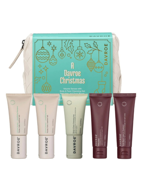 Davroe Christmas Volume Senses Travel Pack Рождественский тревел набор для объема