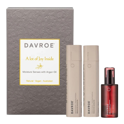 Davroe Xmas Moisture Trio Pack Різдвяний набір для зволоження волосся