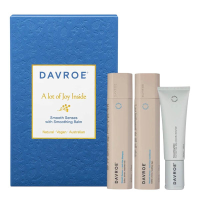 Davroe Xmas Smooth Trio Pack Різдвяний набір для гладкості волосся