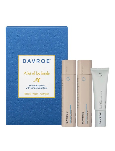 Davroe Xmas Smooth Trio Pack Різдвяний набір для гладкості волосся