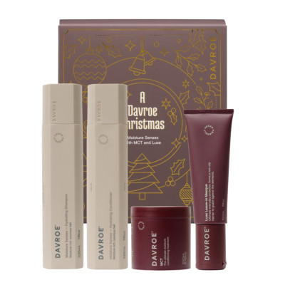 Davroe Christmas Moisture Senses Quad Pack Різдвяний набір для зволоження волосся