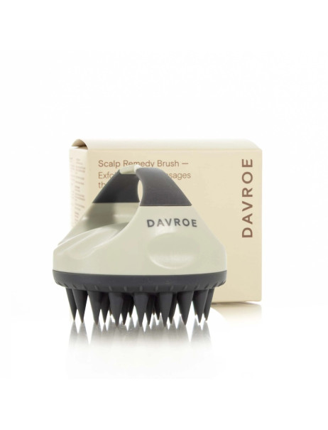 Davroe Exfoliates and Massages the Scalp Масажна щітка для шкіри голови