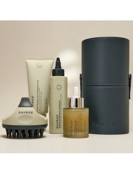 Davroe Exfoliates and Massages the Scalp Масажна щітка для шкіри голови