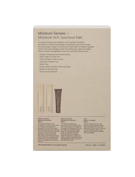 Davroe Moisture Senses Mothers Day Trio Подарунковий набір