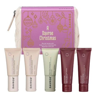 Davroe Christmas Blonde Senses Travel Pack Різдвяний тревел набір для блонду