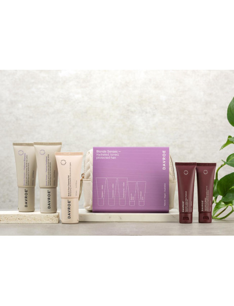 Davroe Christmas Blonde Senses Travel Pack Рождественский тревел набор для блонда