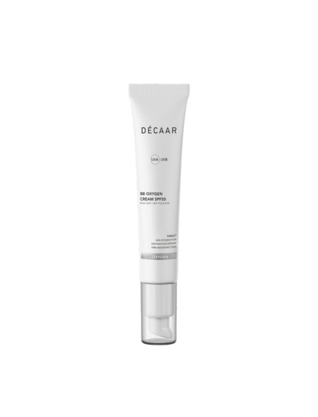 Décaar BB Oxygen Cream SPF 50 Nude ВВ-крем кисневий SPF 50 з перфтордекаліном Нюд