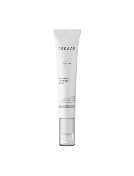 Décaar Advanced Luminous SPF 50 Крем-фільтр Люмінос суперлегкий для сяяння SPF 50