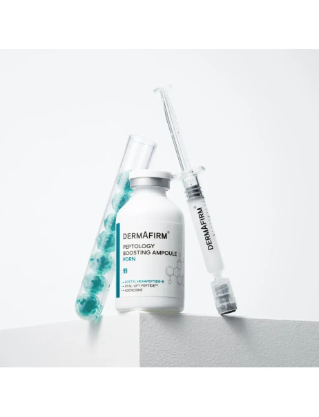 DermAfirm Peptology Boosting Ampoule PDRN Сироватка бустер з ПДРН-4D 8% та пептидами