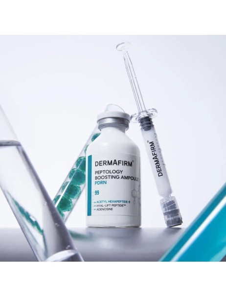 DermAfirm Peptology Boosting Ampoule PDRN Сироватка бустер з ПДРН-4D 8% та пептидами