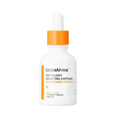 DermAfirm Peptology Boosting Niacinamide Vita C+ Сироватка бустер з ніацинамідом та вітаміном C