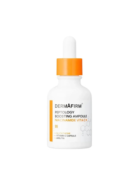 DermAfirm Peptology Boosting Niacinamide Vita C+ Сироватка бустер з ніацинамідом та вітаміном C