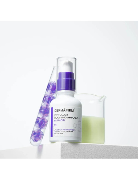 DermAfirm Peptology Boosting Ampoule Retinoid Сироватка бустер з ретинолом та пептидами