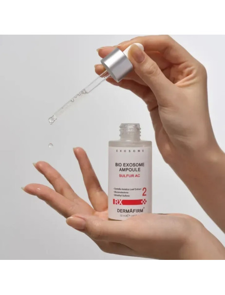 DermAfirm Bio Exosome Ampoule Sulfur AC Себорегулююча сироватка