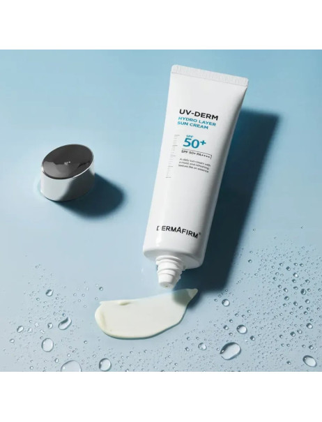 DermAfirm UV-Derm Hydro Layer Sun-cream SPF 50+ Зволожуючий сонцезахисний крем