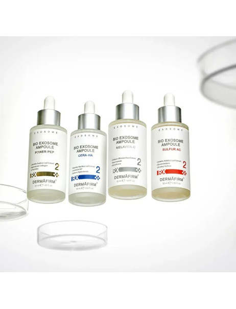 DermAfirm Bio Exosome Ampoule Power PEP Антивікова сироватка інтенсивної дії