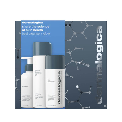 Dermalogica Best Cleanse + Glow Набір щоденного догляду для очищення та сяйва обличчя