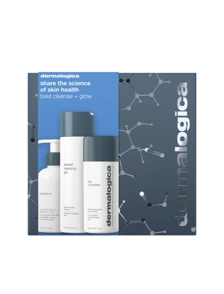 Dermalogica Best Cleanse + Glow Набір щоденного догляду для очищення та сяйва обличчя