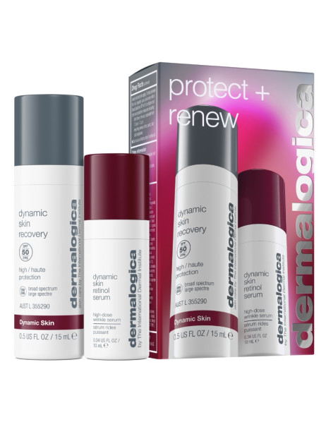 Dermalogica Protect & Renew Kit Тревел набір для захисту та оновлення шкіри