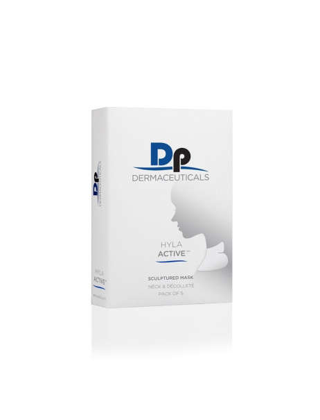 Dp Dermaceuticals Hyla Active 3D Mask Скульптурна 3D маска зволожуюча для шиї / декольте