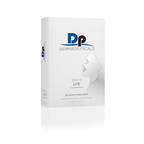 Dp Dermaceuticals Sheet Mask Brite Lite 3D Mask Скульптурна 3D маска освітлююча