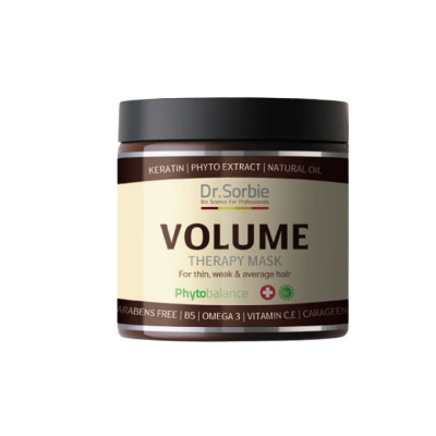 Dr.Sorbie Volume Mask Фітомаска-антихлор для збереження об'єму